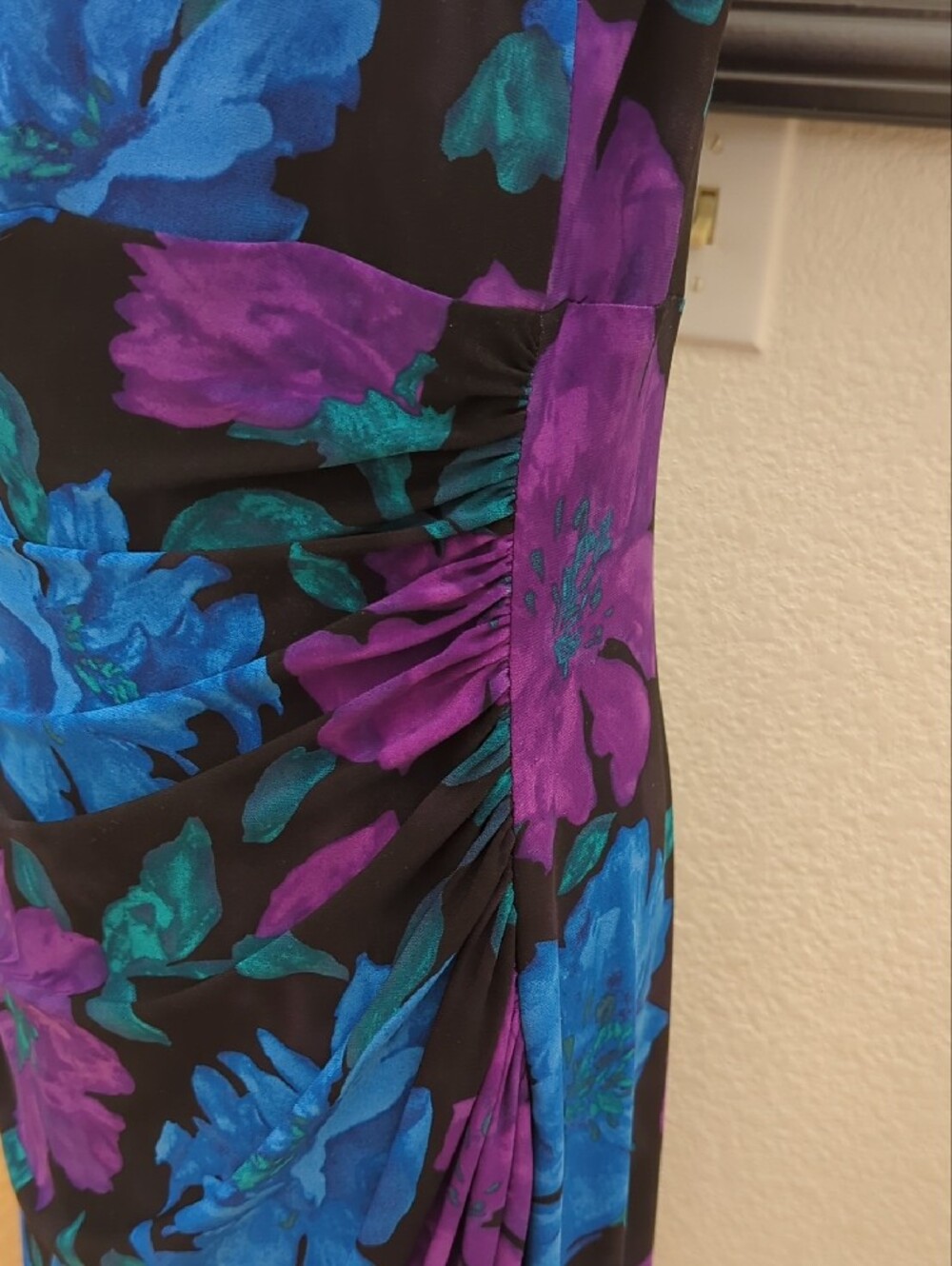 Ralph Lauren Sleeveless Floral Wrap-Style Summer Dress Size 16 👗 - Picture 3 of 9